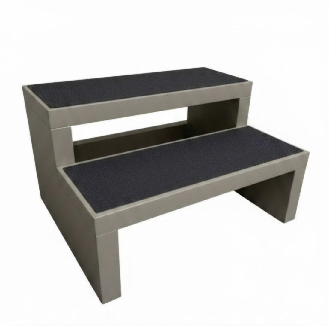 Wooden 2-step stool