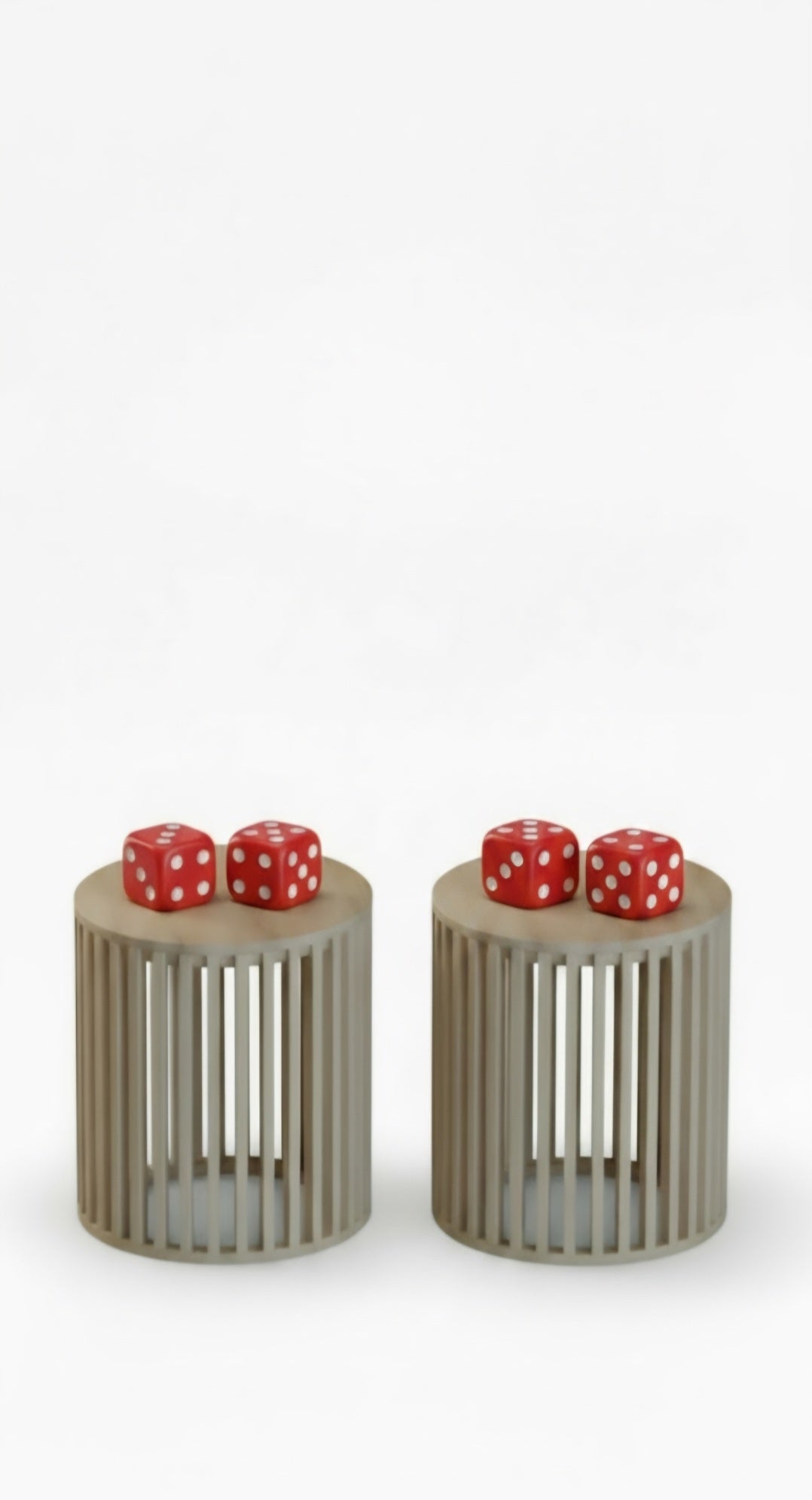 The 2-Cylindrical side tables