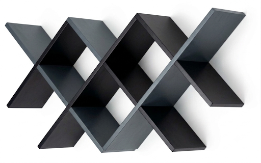 Geometric Accent Shelf