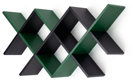Geometric Accent Shelf