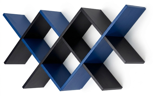 Geometric Accent Shelf