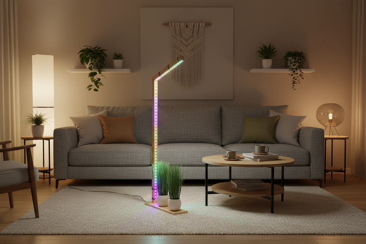 LED Plant Stand Lifestyle
