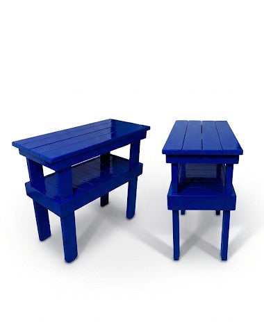 Compact Two Shelf Plant Stand